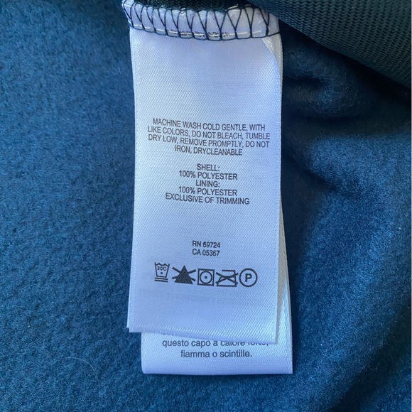 Columbia Mens Navy Fleece Full Zip Vest XXL - Picture 7 of 10